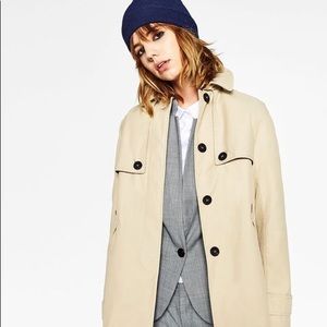 Zara Water 💦 Resistant Trench  Coat 🧥